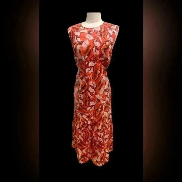 NINE WEST sleeveless multicolor dress ￼ - Picture 1 of 5